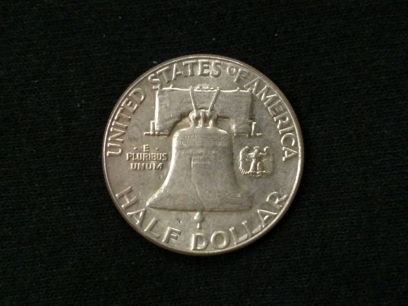 1963 Franklin Silver Half Dollar...