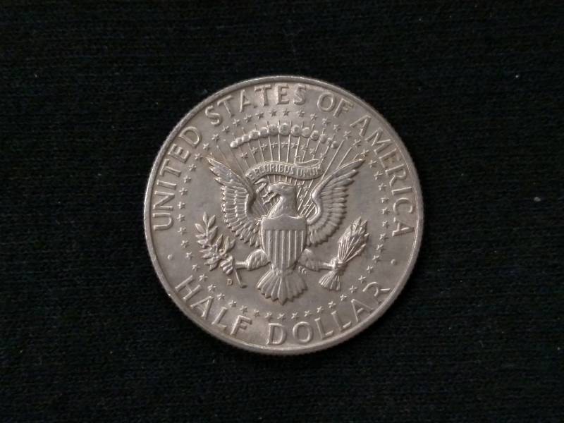 1964 D Kennedy Silver Half Dollar...