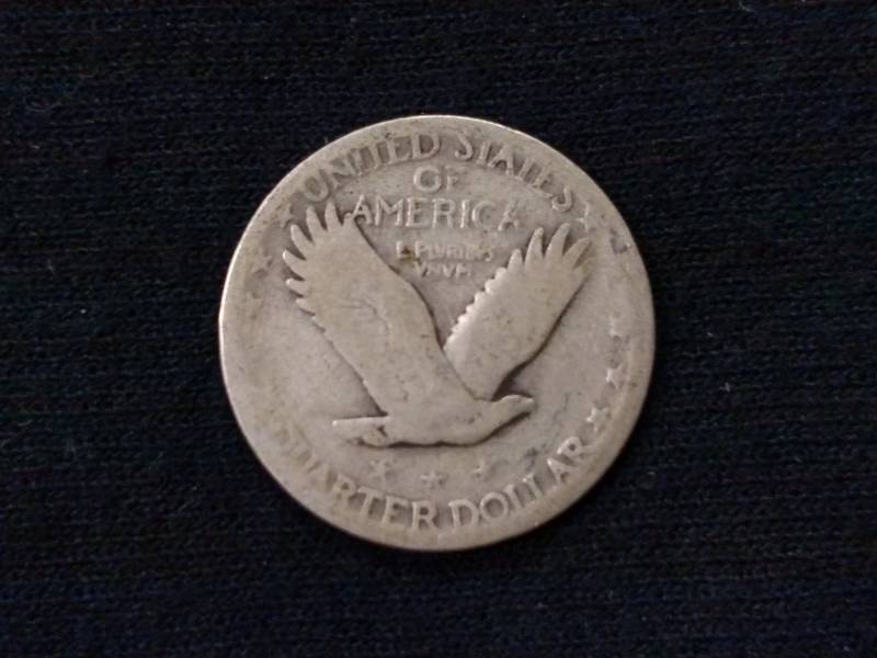 1927 Standing Liberty Silver Quarte...