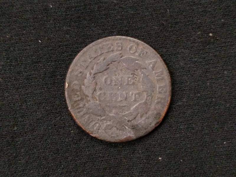 1831 Large Cent, Bent...