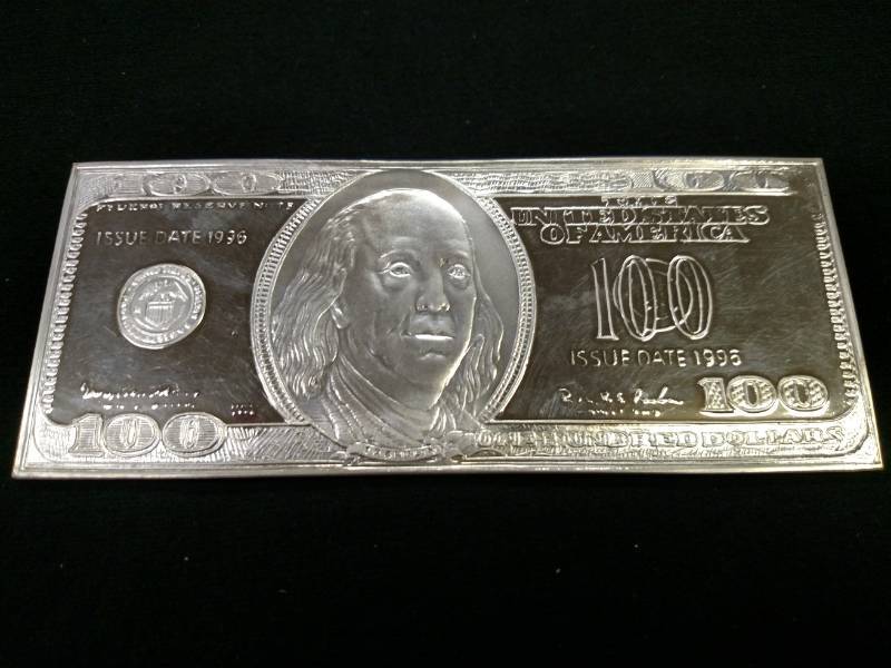 Six Ounce .999 Silver One Hundred D...