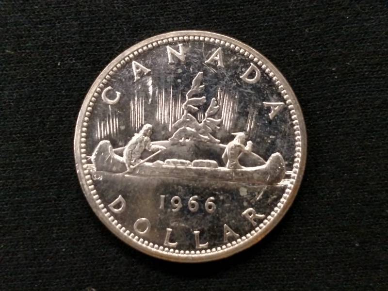 1966 Canada Silver Dollar .80...