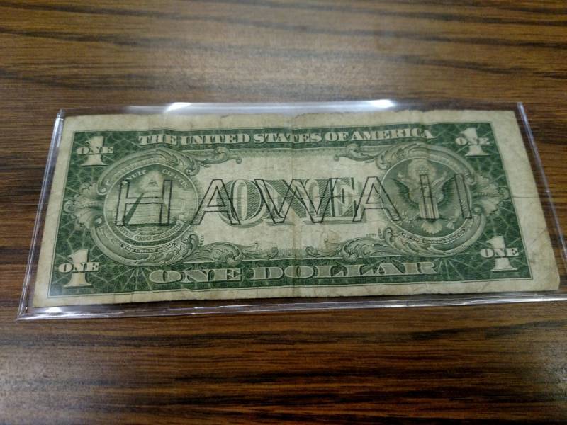 1929 A Hawaii One Dollar Silver Cer...