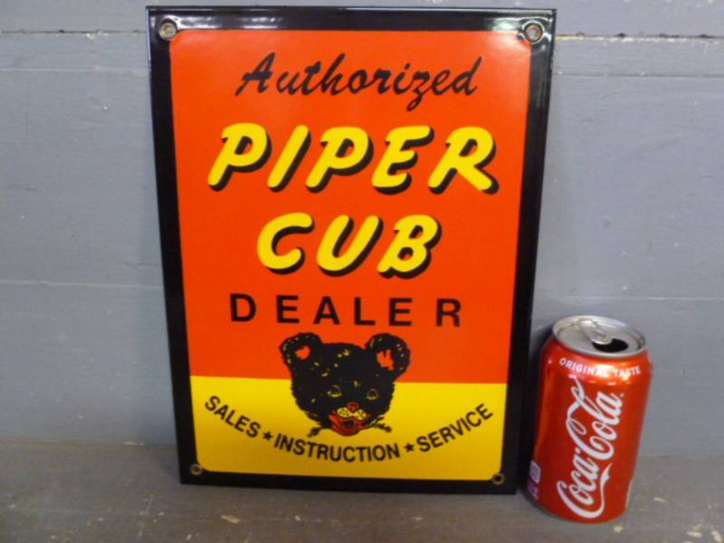 Porcelain Sign