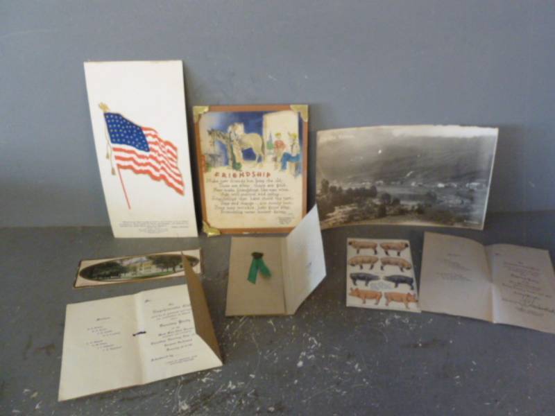 Vintage Paper Items
