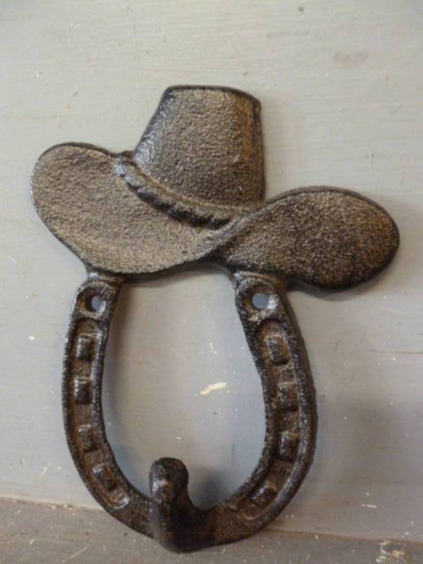 Cast Iron Hat Hook