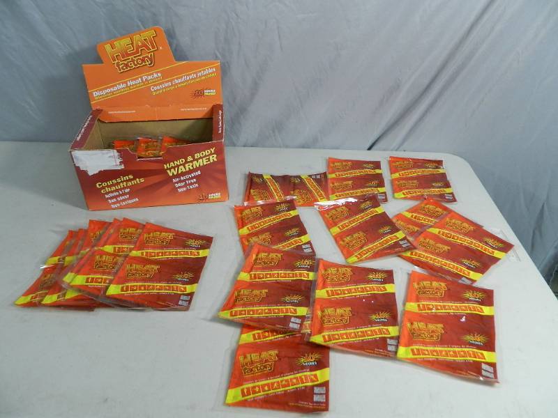 lot 54 image: New Hand Warmers with Display