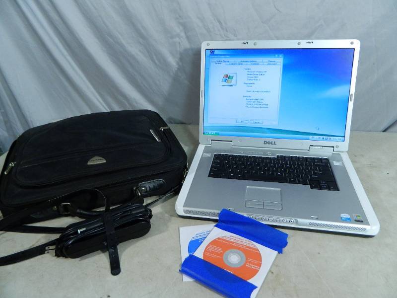 lot 100 image: Dell Inspiron Laptop with Bag