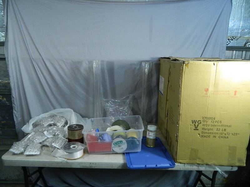lot 111 image: Craft and Floral Items