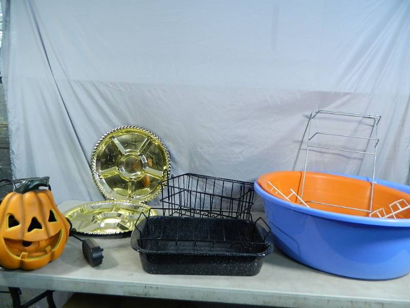 lot 130 image: Fog Machine, Large Tubs, More
