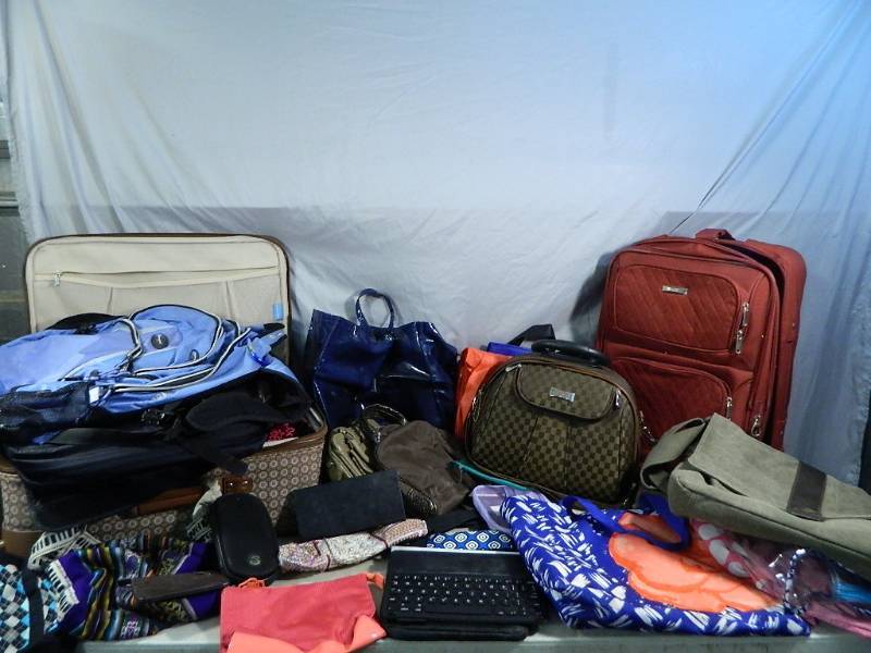 lot 136 image: Purses, Luggage, Asian Dress, and More