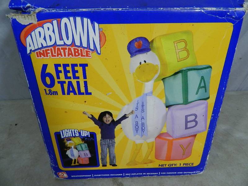 lot 154 image: Inflatable Baby Display