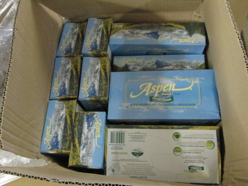 Case of Aspen 144 ct 2-Ply  Facial ...