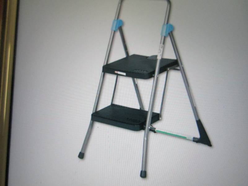 Cosco Folding 2 Step Stool Gray Ret...