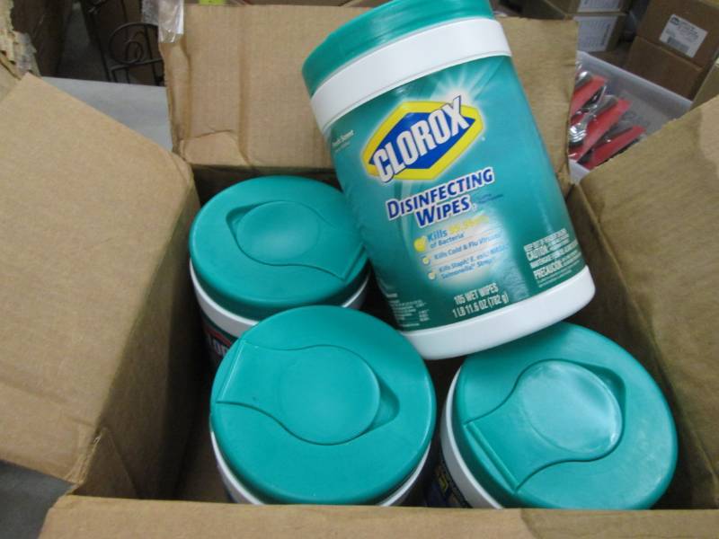 Case of 4 Canisters Clorox Fresh Sc...