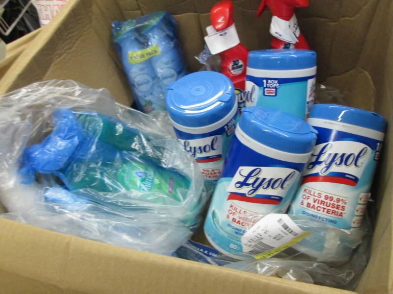 2 Febreze, 4 Palmolive, 2 Resolve, ...