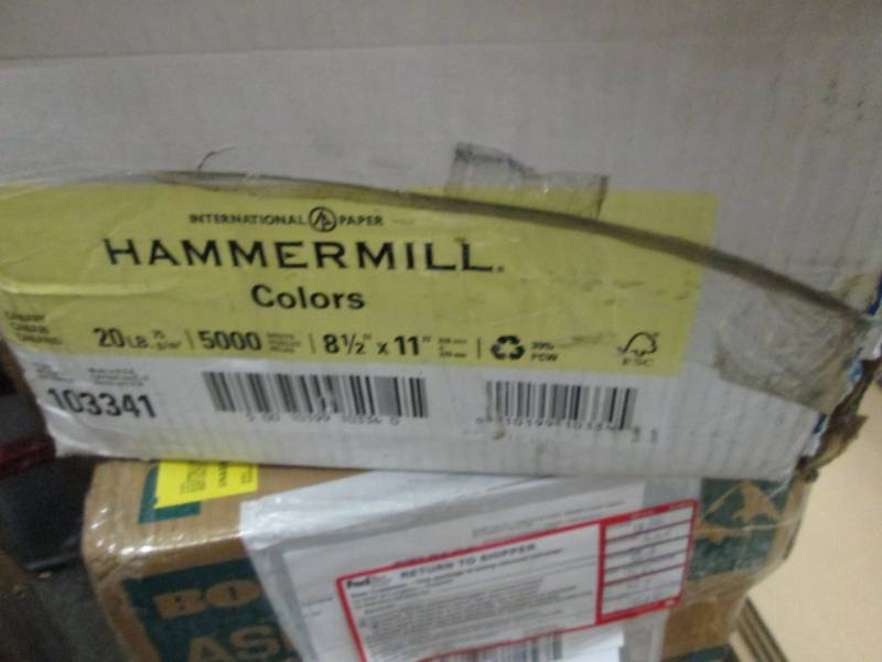 8 Reams Hammermill Yellow Copy pape...
