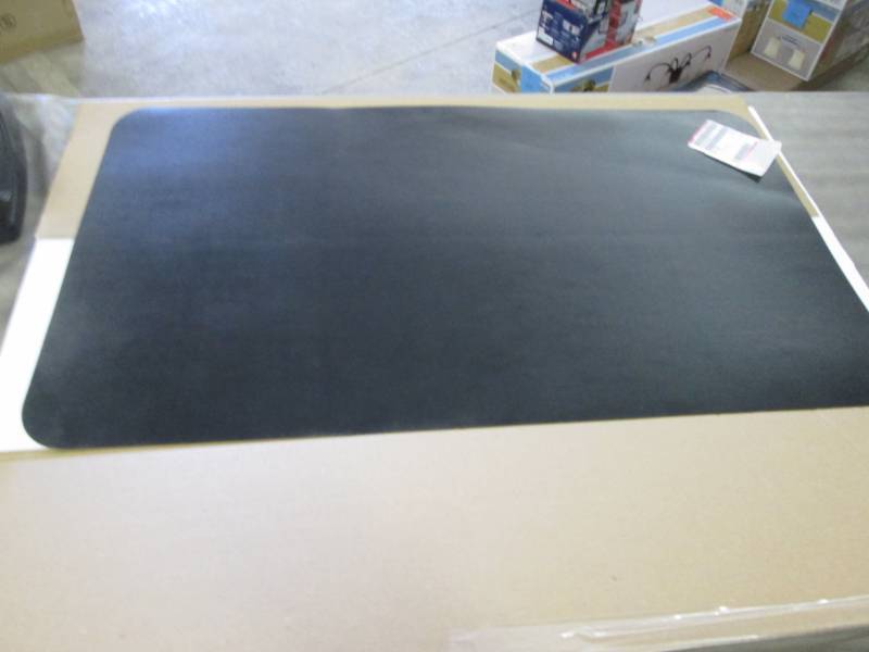 20.5 x 34.5 Black Desk Mat...