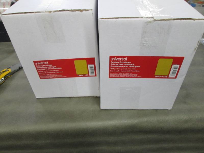 2 Boxes of Universal 250 ct Catalog...