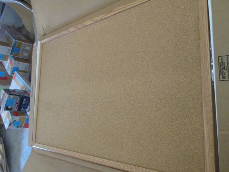 Quartet 2x3 ft Cork Board, corner n...