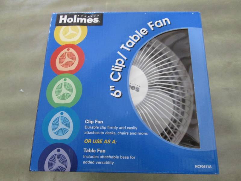 Holmes 6 inch ClipTable Fan...