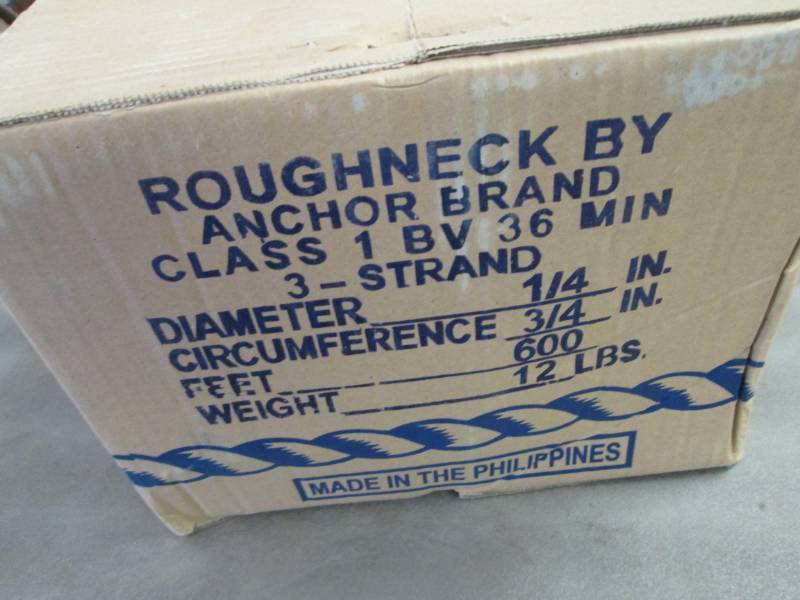 Anchor Brand� 3 Strand Manila Rope...