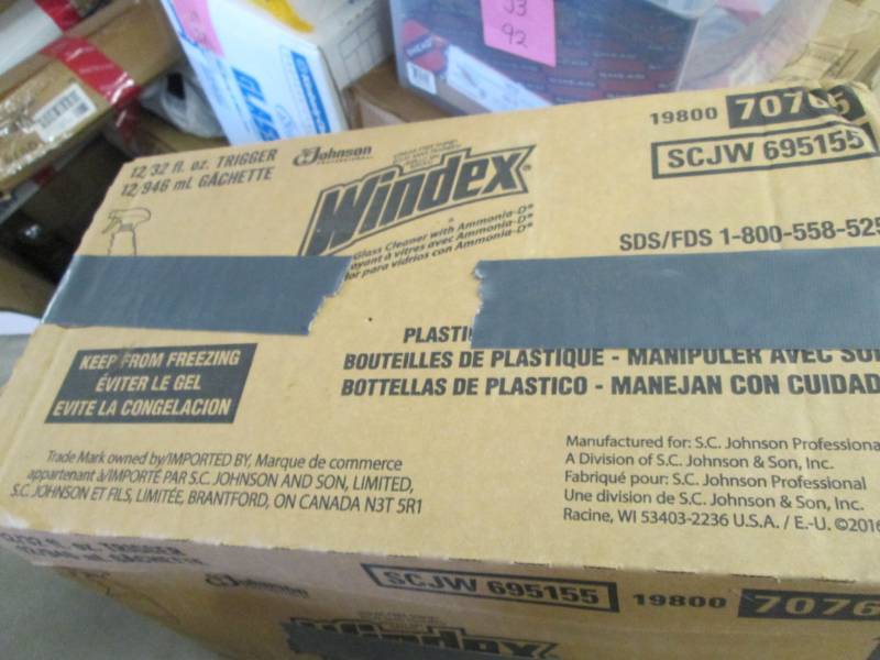 Windex Ammonia-D Glass Cleaner, 12 ...