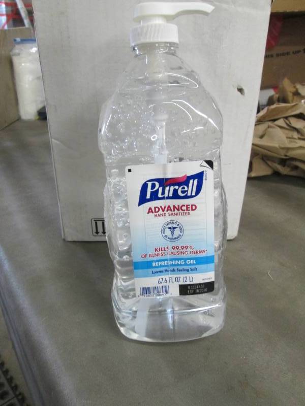 Case of 4- 2L Pump Bottles Purell H...