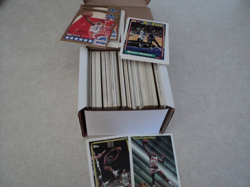 lot 52 image: 200 Dennis Rodman Cards...