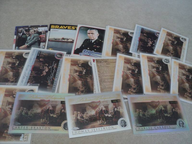 lot 57 image: United States Constitution Cards...