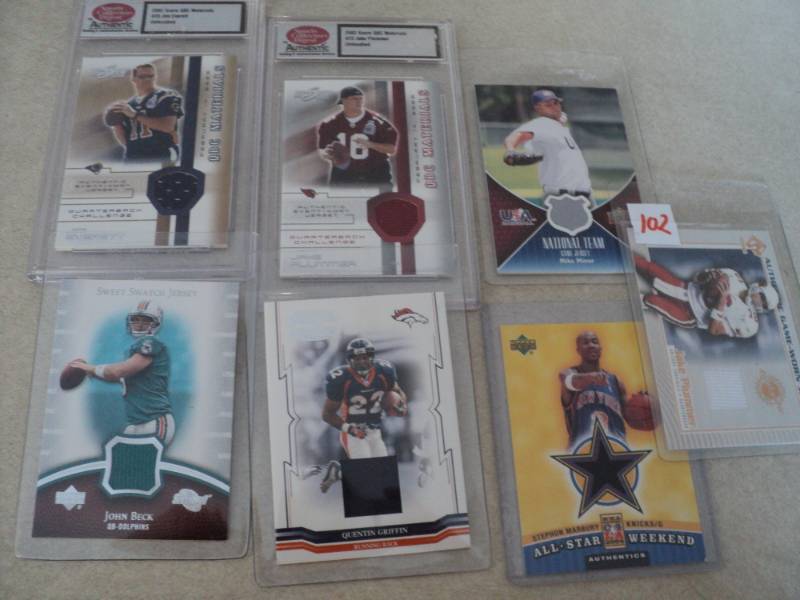 lot 102 image: Lot of Jersey Cards...