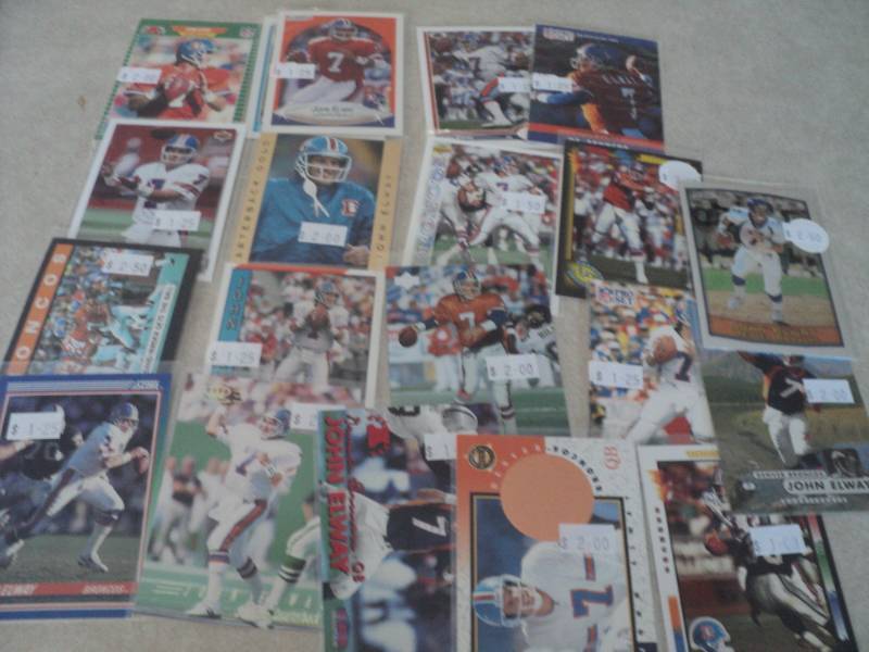 lot 115 image: 20 John Elway Cards...
