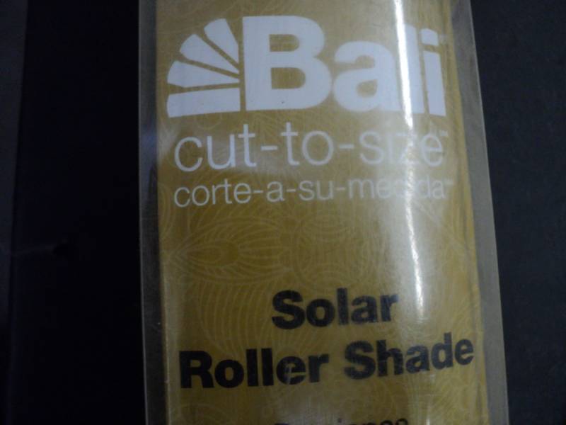 lot 153 image: Bali Solar Roller Shade 30 x 72...