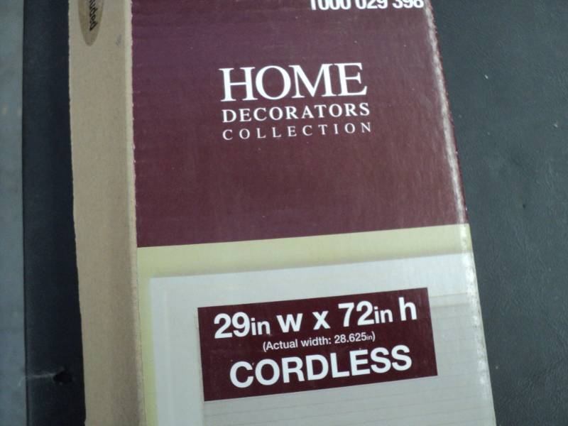 lot 161 image: 28  x 72  Cordless Cellular Shade...