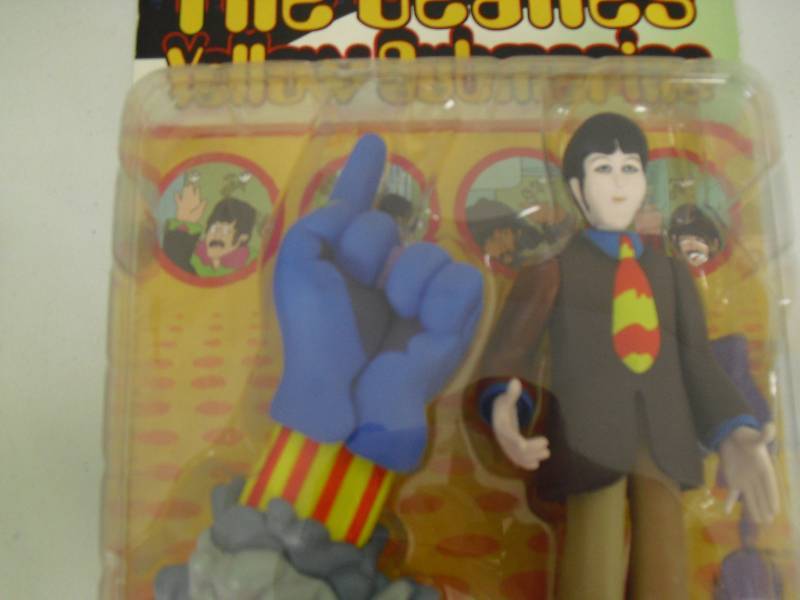 lot 2 image: Mcfarland The Beatles YellowSubmarinePaul McCartney ActionFigure