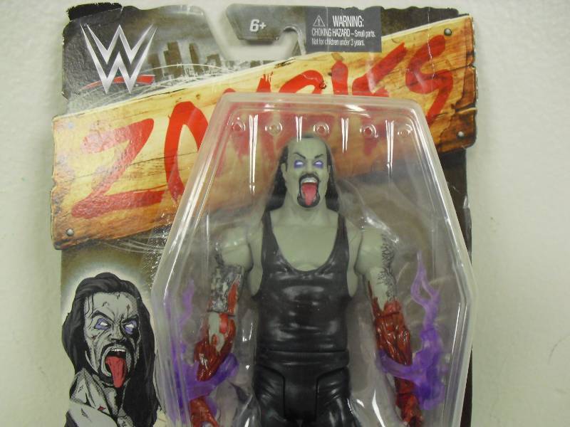 lot 10 image: Undertaker Zombie Wrestling Action Figure