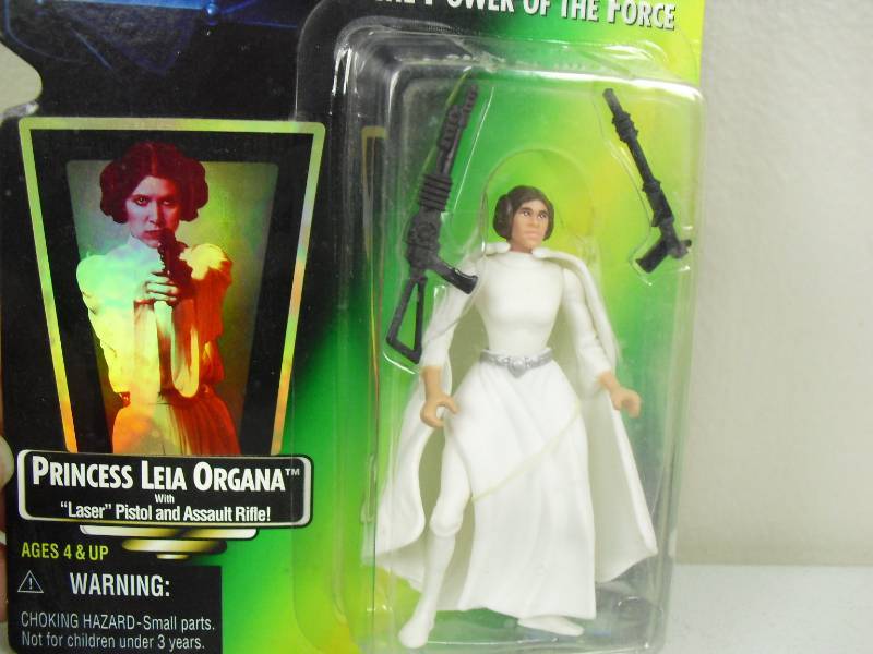 lot 15 image: Star Wars 1990s Princess Leia Organa The Power Of The Force Action Figure