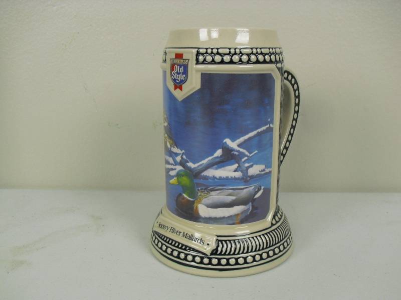 lot 58 image: Old Style Snowy River Mallards Beer Stein