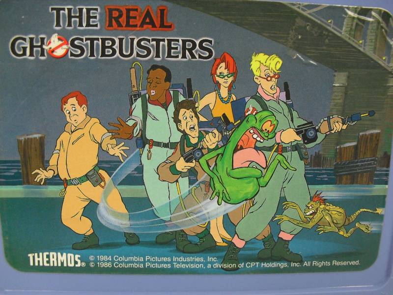 lot 72 image: Vintage The Real Ghost Busters Lunch Box