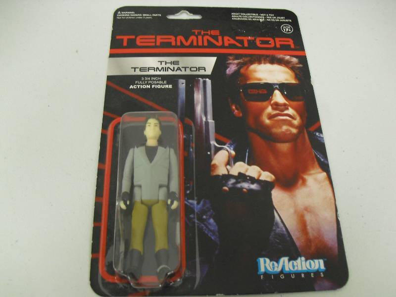 lot 80 image: Lot Of ReAction Action Figures The Terminator Boondock Saints