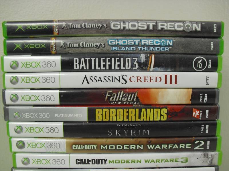 lot 103 image: Lot Of Xbox 360 Games Good Titles All Good Condition NO SPORTS GAMES