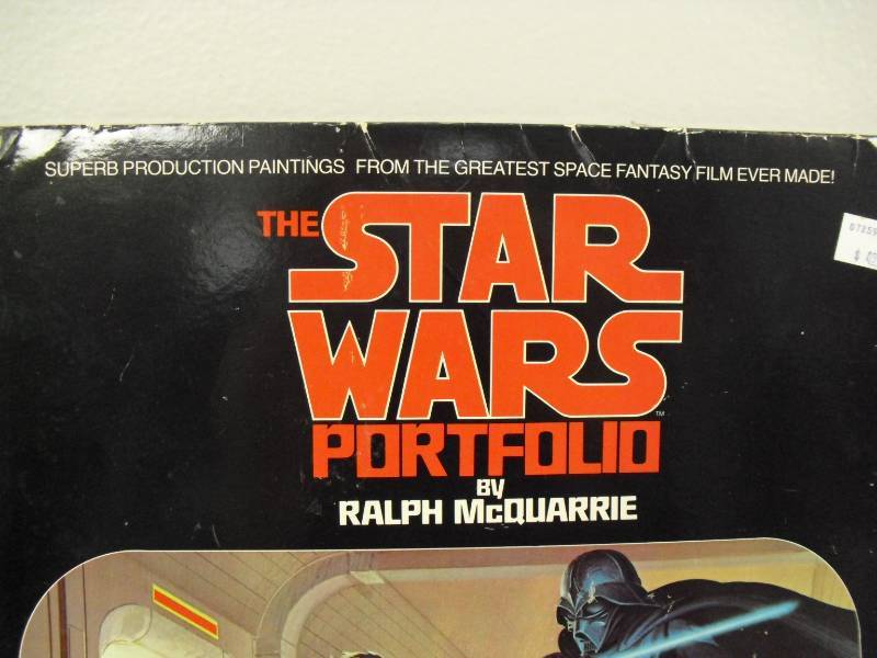lot 113 image: Vintage 1970s The Star Wars Art Portfolio By Ralph McQuarrie