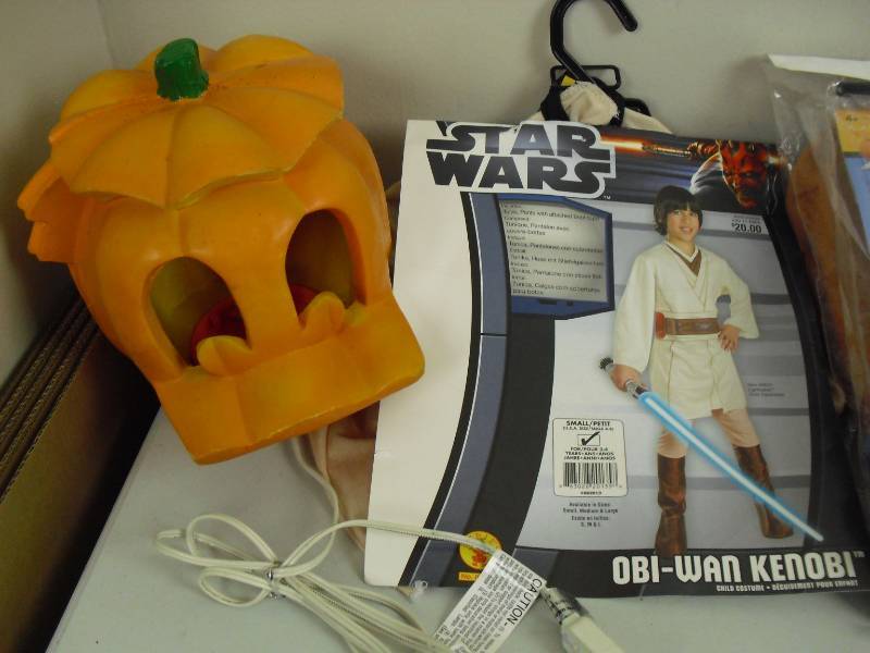 lot 173 image: Lot Of Disney Pumpkins And Costumes