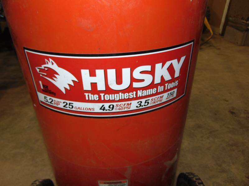Husky 25 Gallon Air Compressor