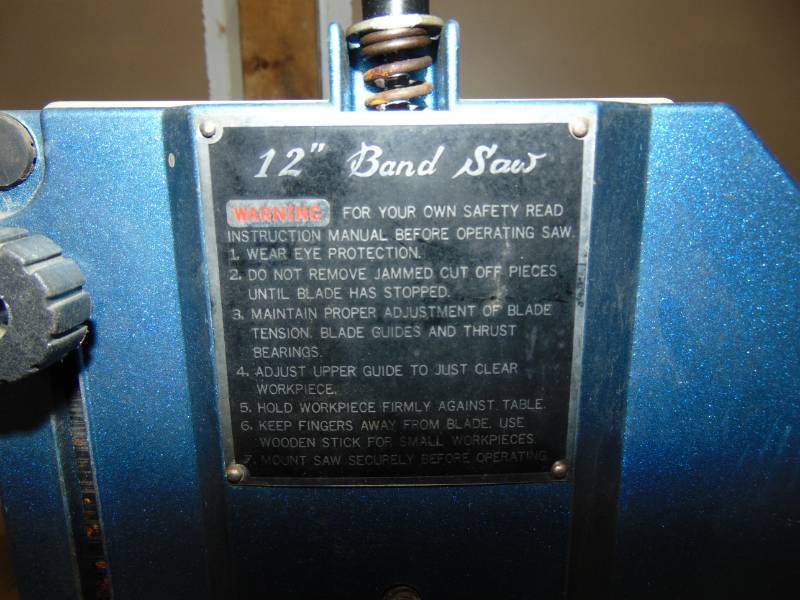KFF 12 Band Saw