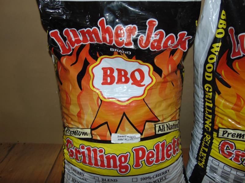 (2) Bags of Lumberjack Grilling Pellets