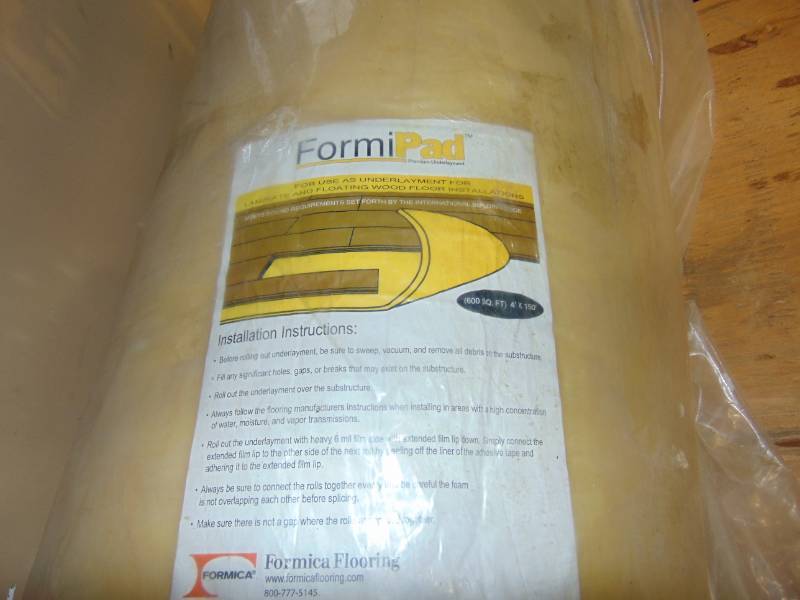 (1) Roll of FormiPad