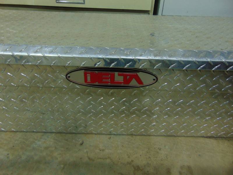 Delta Full Size Diamond Plated Tool Box