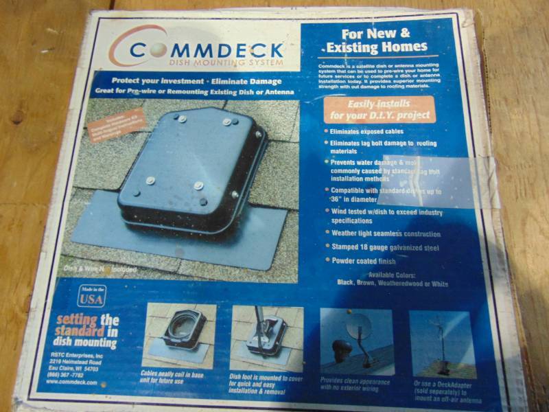 Commdeck Dish Mount System