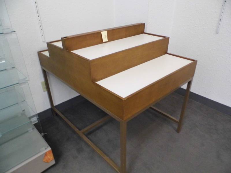 lot 12 image: Wooden Display Case